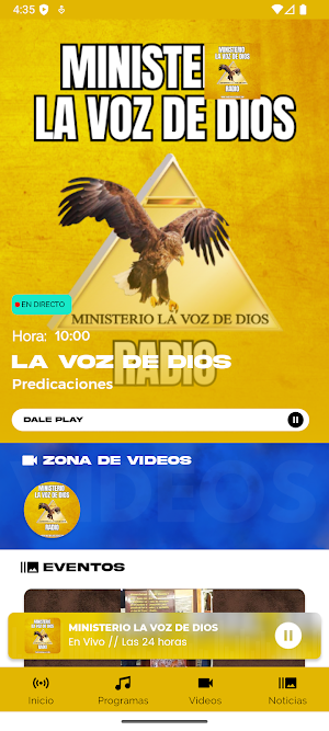 Ministerio La Voz de Dios Screenshot 1