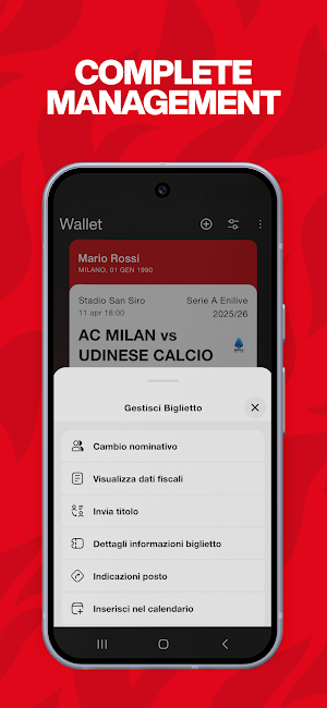 AC Milan MyTickets Screenshot 3