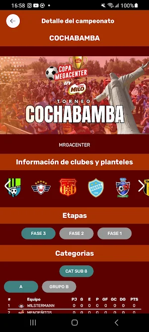 Copa Megacenter Screenshot 2