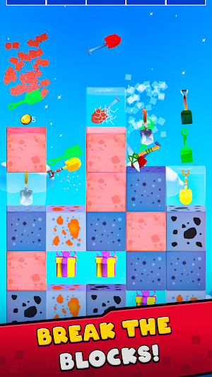 Merge miner - mine and craft Screenshot 0