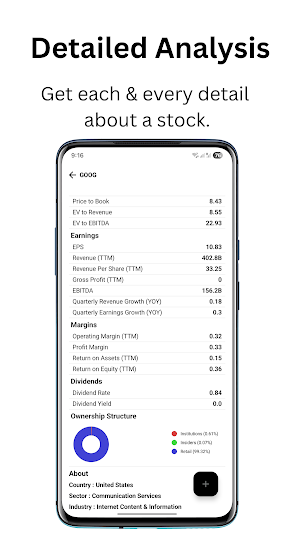 Stocks View Portfolio tracker Screenshot 2