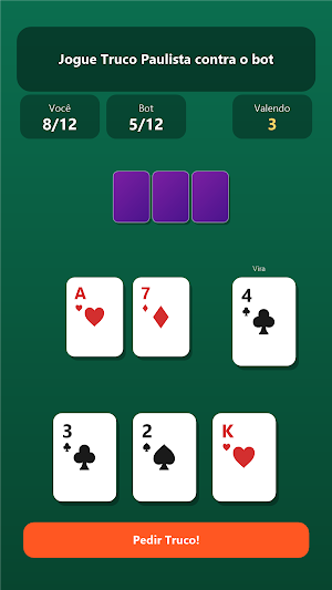 Trucoaê - Jogo de truco Screenshot 3