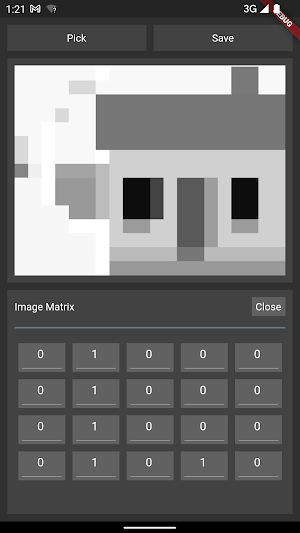 Image Editor With Matrix Screenshot 2