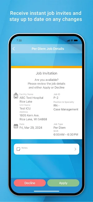 Staffbook Screenshot 3