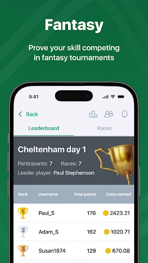 Fantasy Horseracing Screenshot 2