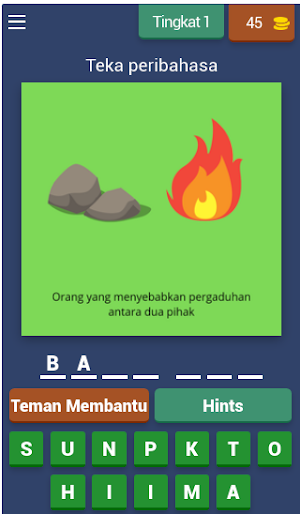 Teka Peribahasa Screenshot 0
