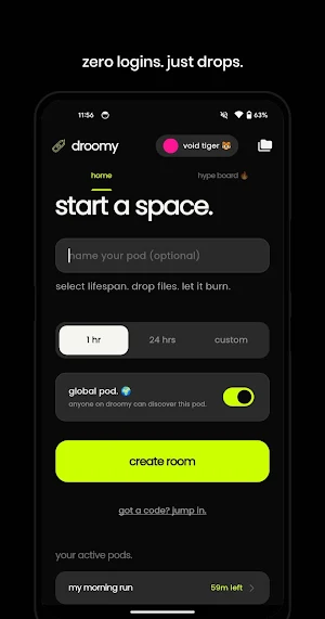 Droomy: Photo & File Transfer Screenshot 0
