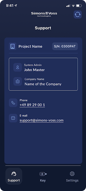 SimonsVoss SYNC2Go Screenshot 3