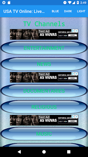 USA TV Online: Live TV Screenshot 1