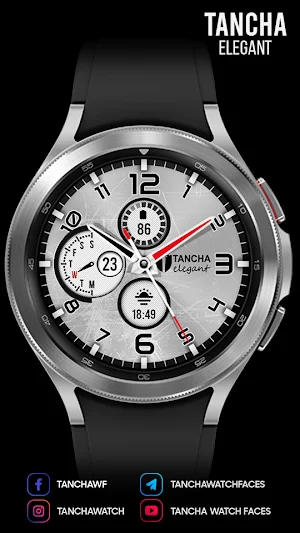 Tancha Elegant Watch Face Screenshot 3