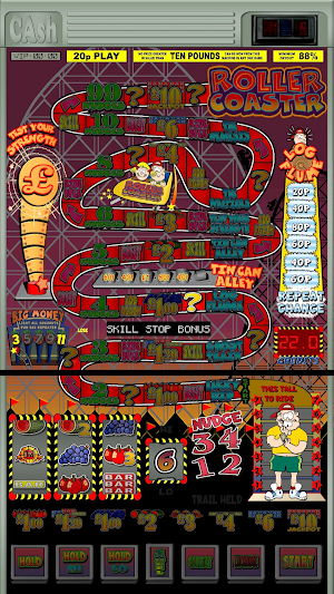 RollerCoaster UK Fruit Machine Screenshot 1