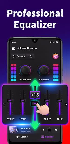 Volume Booster EQ:200% Louder Screenshot 2
