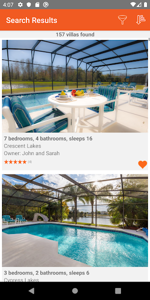 Orlando Villas - Villa Rentals Screenshot 1