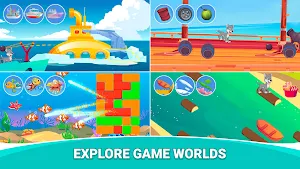 Kids Action Games with Animals Screenshot 0