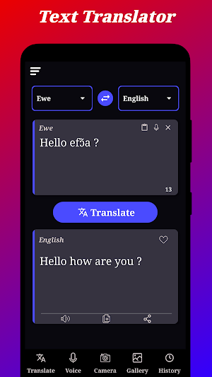 Ewe Translator Screenshot 0