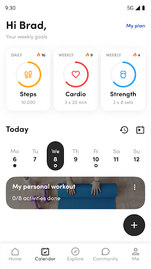 Fitwork App Screenshot 0