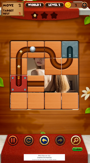 Unroll Ball Mystery Girl Screenshot 3