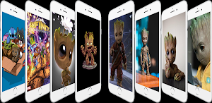 Baby Groot wallpapers artHD Screenshot 2