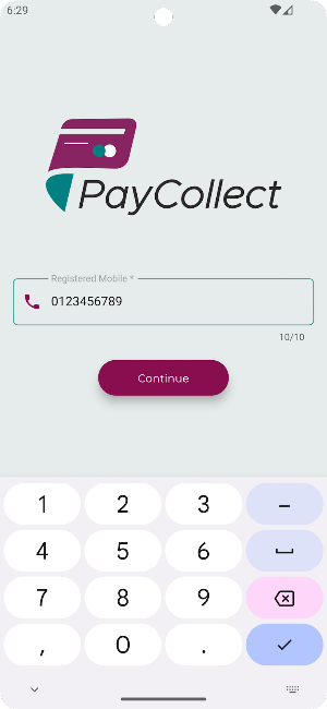 PayCollect Screenshot 1