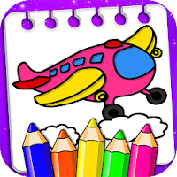 Planes Coloring Book & Drawing