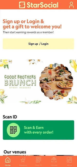 StarSocial Rewards Screenshot 1