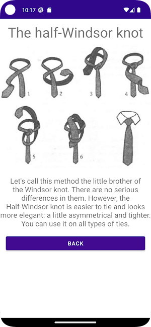 How to tie a Tie - 6 ways Screenshot 3