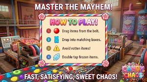 Candy Chaos - Sweet Sort Screenshot 2