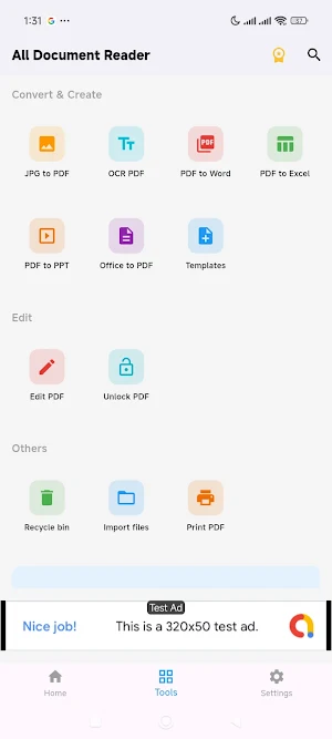 DocReader: All Document Editor Screenshot 1