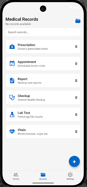 CuraLog – Store Health Records Screenshot 3
