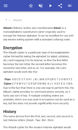 Ciphers Screenshot 1