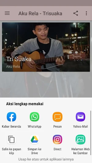 Aku Rela - Trisuaka Mp3 Offline Screenshot 2