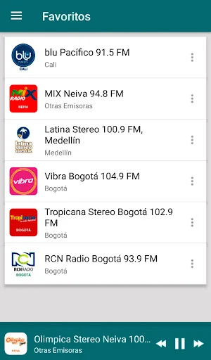 Radio Colombia Screenshot 3