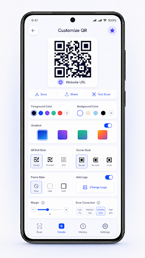 QR & Barcode: Scan & Create Screenshot 2