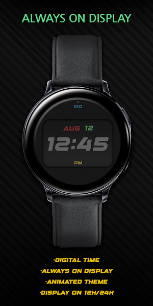 Retro Mushroom Game_Watchface Screenshot 3