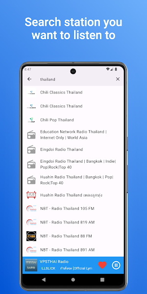 Radio Thailand: Music, FM Screenshot 1