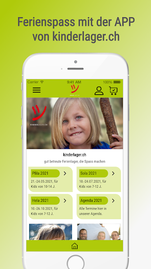 kinderlager.ch - Ferienlager Screenshot 0
