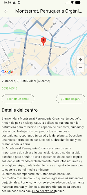 Montserrat PerruqueriaOrgànica Screenshot 1