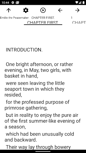 Book, Emilie the Peacemaker Screenshot 1
