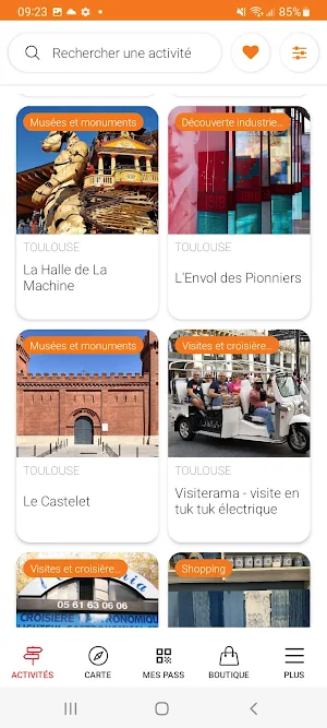 Pass tourisme Toulouse Screenshot 1