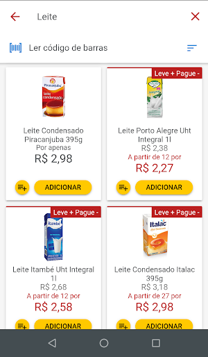Decisão Entrega - Supermercado Online Screenshot 3