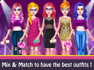Beauty Girl Makeup and Dressup Puzzle Screenshot 2
