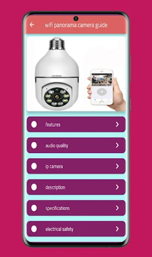 Wifi panorama camera guide Screenshot 2