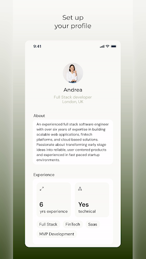 Foundermatcha 2.0 Screenshot 2