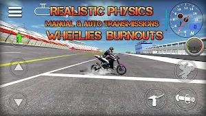 Motorbike - Wheelie King 2 - King of wheelie bikes Screenshot 0