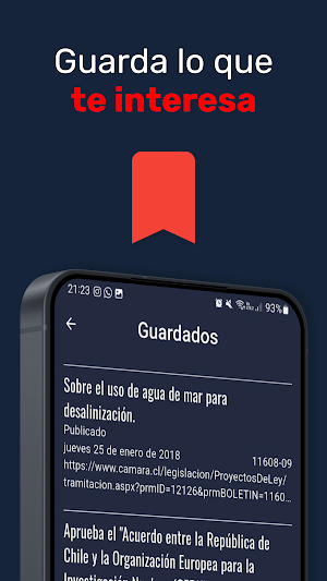 CongresoCl Screenshot 2