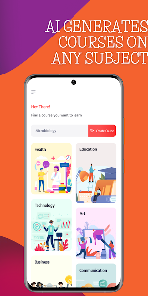 AI Course Generator & Creator Screenshot 0