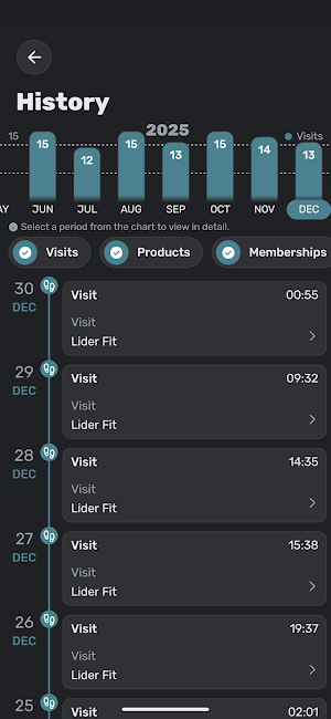 Lider Fit Screenshot 3