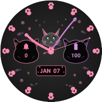 Cat Paws - watch face