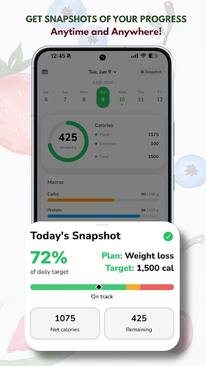 EZ Cal - AI Calorie Tracking Screenshot 1