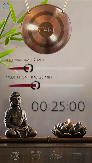 Meditation Time – A beautiful meditation timer Screenshot 0